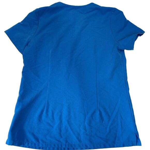 Figs Sz S Catarina FW1000 Scrub Top Set of 3 Blue Pink Tan - Picture 10 of 12